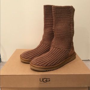 UGG Classic Crochet Boots- Size 8